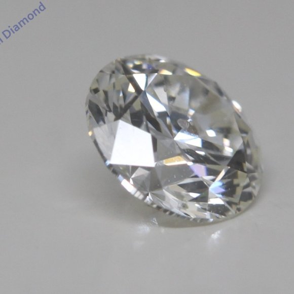 Round Diamond Pendant 14K White (1 Ct I Si2 ) Gia C47200066 - Picture 4 of 6